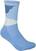 Чорапи за колоездене POC Essential Print Multi Basalt Blue L Чорапи за колоездене