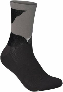 Cyklo ponožky POC Essential Print Multi Sylvanite Grey S Cyklo ponožky - 1