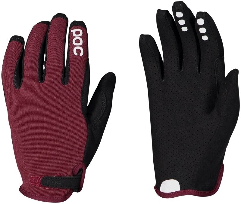 Kesztyű kerékpározáshoz POC Resistance Enduro ADJ Propylene Red XL Kesztyű kerékpározáshoz