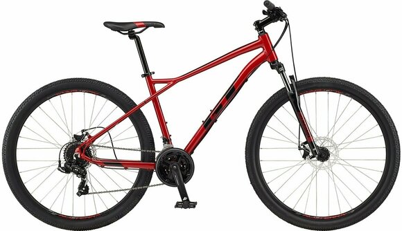 Bicicleta hardtail GT Aggressor Sport Shimano Tourney RD-TX800 3x7 Red L Bicicleta hardtail - 1