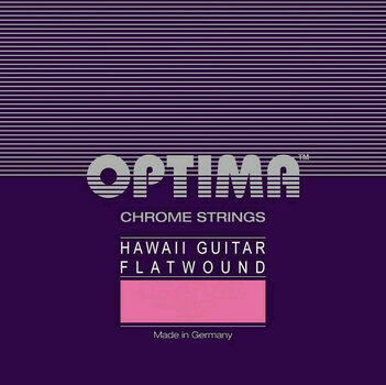 Struny pro kytaru Optima 659102 Strings for Hawaiian Guitar Cis2 .017 - 1