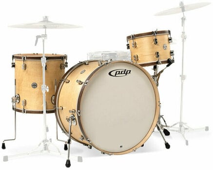 Akustik-Drumset PDP by DW Concept Classic Wood Hoop Natural-Stain - 1