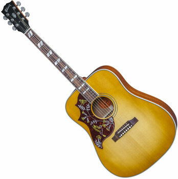 Guitarra dreadnought Gibson Hummingbird Lefty Heritage Cherry - 1