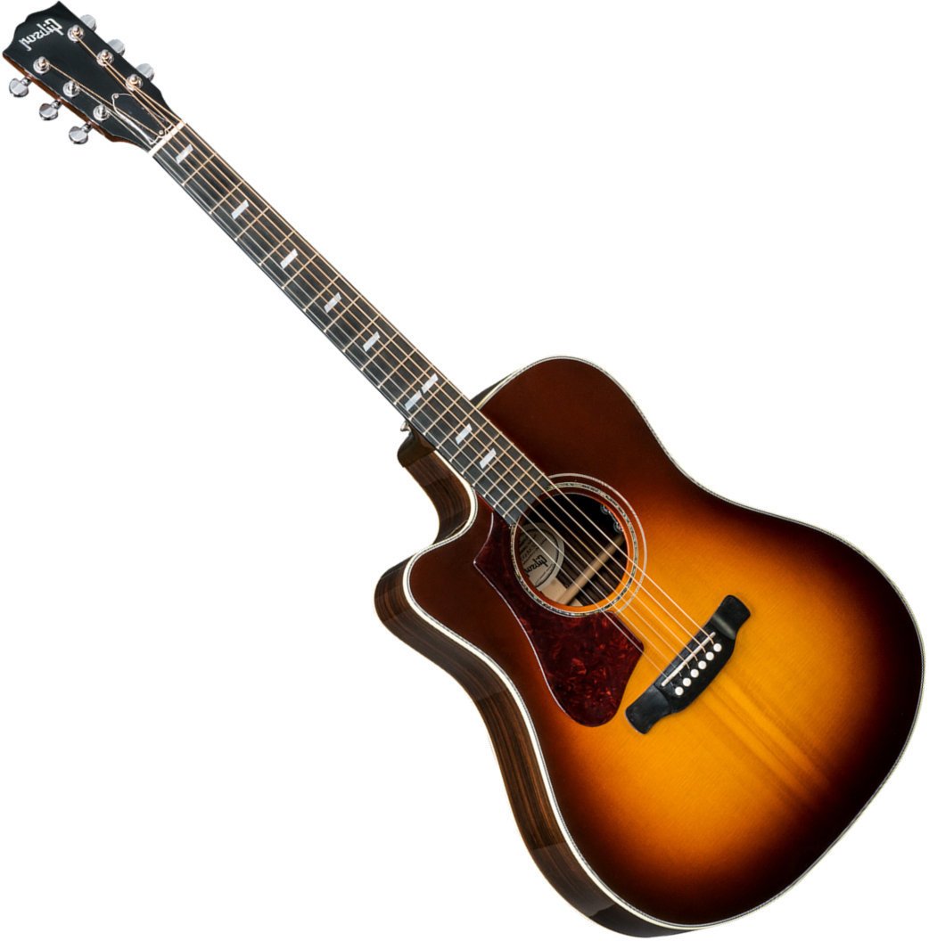 Akoestische gitaar Gibson Hummingbird Rosewood Burst AG Lefty Rosewood Burst
