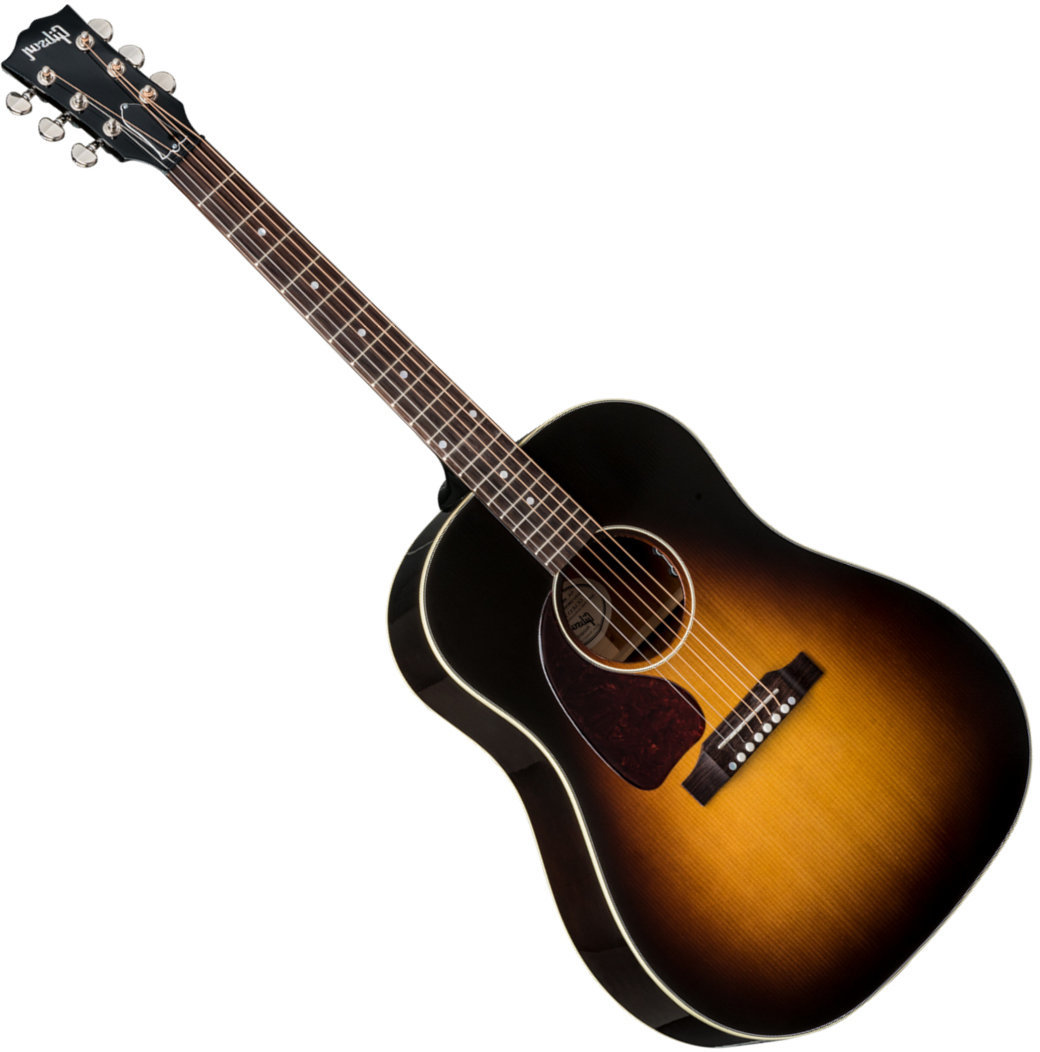 Jumbo Guitar Gibson J-45 Standard Lefty Vintage Sunburst