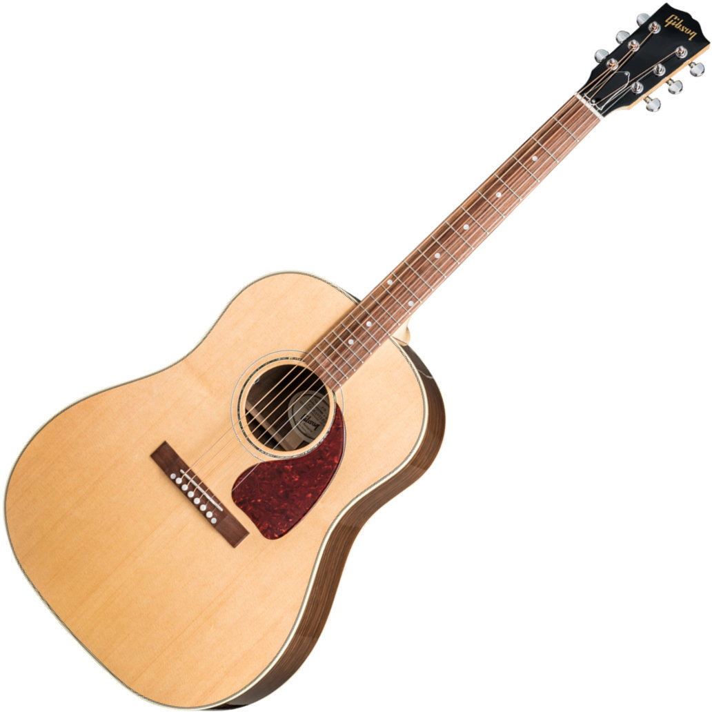 Guitare Dreadnought acoustique-électrique Gibson J-15 Antique Natural