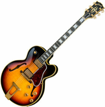 Halvakustisk guitar Gibson ES-275 Custom Sunset Burst - 1