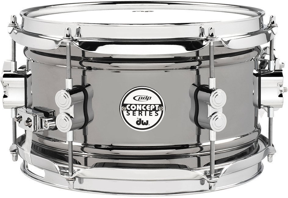 Caisse claire PDP by DW Concept Series Metal 10" Black Nickel