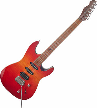 Electric guitar Chapman Guitars ML1 Hybrid Cali Sunset Red - 1