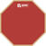 Tréninkový bubenický pad Evans RF12G-RED Real Feel 12" Tréninkový bubenický pad