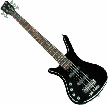 5 strunska bas kitara Warwick RockBass Corvette Basic 5 LH Solid Black - 1