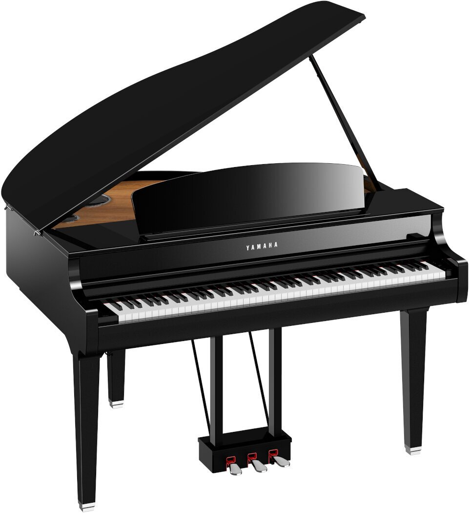 Piano de cauda grand digital Yamaha CLP-795 GP Preto Piano de cauda grand digital