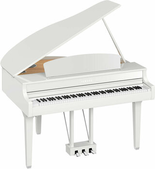 Piano grand à queue numérique Yamaha CLP-795 GPWH Polished White Piano grand à queue numérique - 1