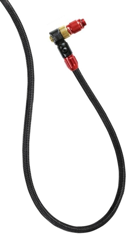 Podlahová pumpa Lezyne ABS-1 Pro Braided Floor Pump Hose Red/Hi Gloss Podlahová pumpa