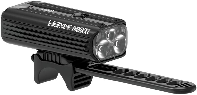 Cyklistické světlo Lezyne Super Drive 1600 lm Black/Hi Gloss Cyklistické světlo