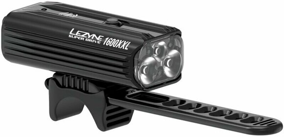 Cyklistické světlo Lezyne Super Drive 1600 lm Black/Hi Gloss Cyklistické světlo - 1