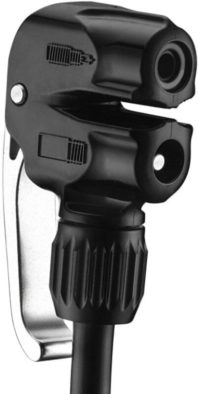 Pump Accessories Lezyne Dual Valve Pump Head Black Pump Accessories