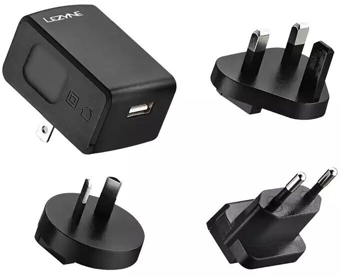 Pyöränvalo lisävaruste Lezyne International HE 2A USB Charging Kit Pyöränvalo lisävaruste