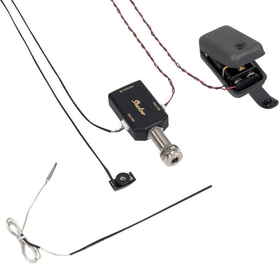 Tonabnehmer für Akustikgitarre Shadow SH MS NFX V Micro-Sonic Pickup & Preamp