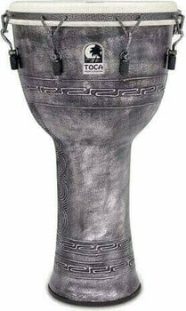 Djembe Toca Percussion SFDMX-14BMB Djembe Freestyle Mechanically Tuned Black Mamba - 1