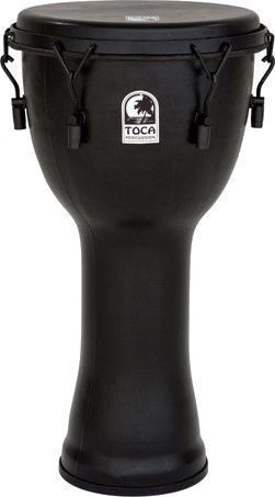 Djembé Toca Percussion SFDMX-12BM Djembe Freestyle Mechanically Tuned Black Mamba