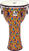 Djembe Toca Percussion SFDMX-12K Djembe Freestyle Mechanically Tuned Kente Cloth