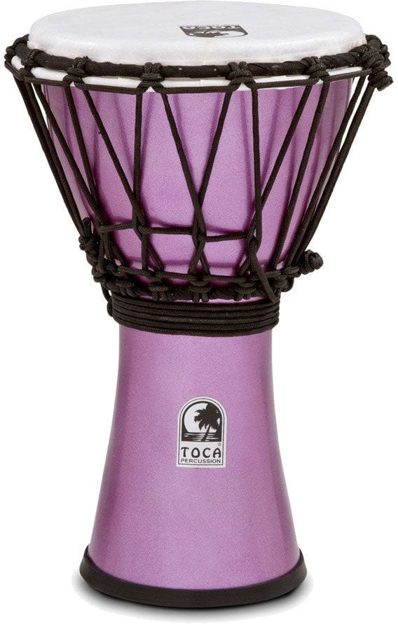 Djembé Toca Percussion TFCDJ-7MV Djembe Freestyle ColorSound Metallic Violet