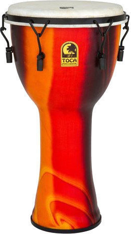 Djembe Toca Percussion SFDMX-10F Djembe Freestyle Mechanically Tuned Fiesta