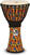 Djembé Toca Percussion SFDJ-10K Djembe Freestyle Rope Tuned Kente Cloth
