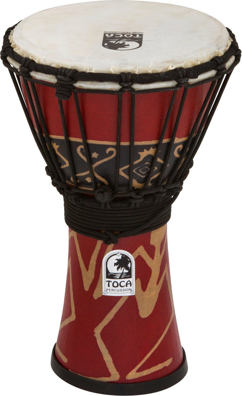 Djembé Toca Percussion SFDJ-7RP Djembe Freestyle Rope Tuned Bali Red