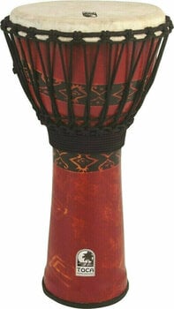 Djembé Toca Percussion SFDJ-9RP Djembe Freestyle Rope Tuned Bali Red - 1