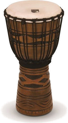 Djembe Toca Percussion TODJ-10AM Djembe Origins Series African Mask