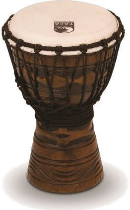 Djembé Toca Percussion TODJ-7AM Djembe Origins Series African Mask