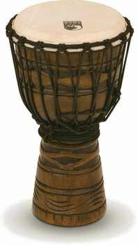 Djembe Toca Percussion TODJ-8AM Djembe Origins Series African Mask - 1