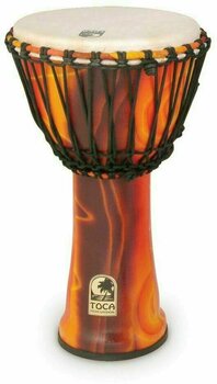 Djembe Toca Percussion SFDJ-10F Djembe Freestyle Rope Tuned Fiesta - 1