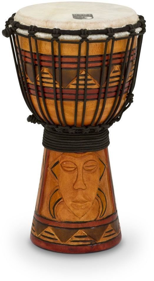 Djembé Toca Percussion TODJ-7TM Djembe Origins Series Tribal Mask