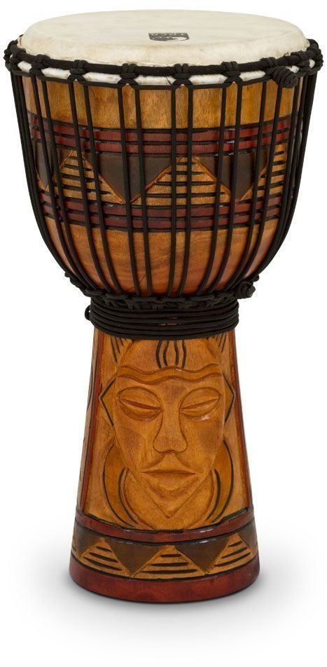 Djembé Toca Percussion TODJ-8TM Djembe Origins Series Tribal Mask