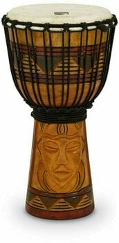 Djembé Toca Percussion TODJ-8TM Djembe Origins Series Tribal Mask - 1