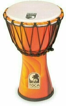 Djembe Toca Percussion SFDJ-7F Djembe Freestyle Rope Tuned Fiesta - 1