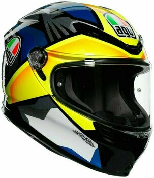 Helmet AGV K-6 Joan Black/Blue/Yellow L Helmet - 1