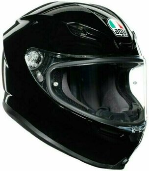 Helmet AGV K-6 Black S Helmet - 1