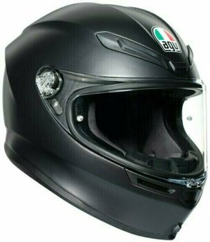 Helmet AGV K-6 Matt Black S/M Helmet - 1