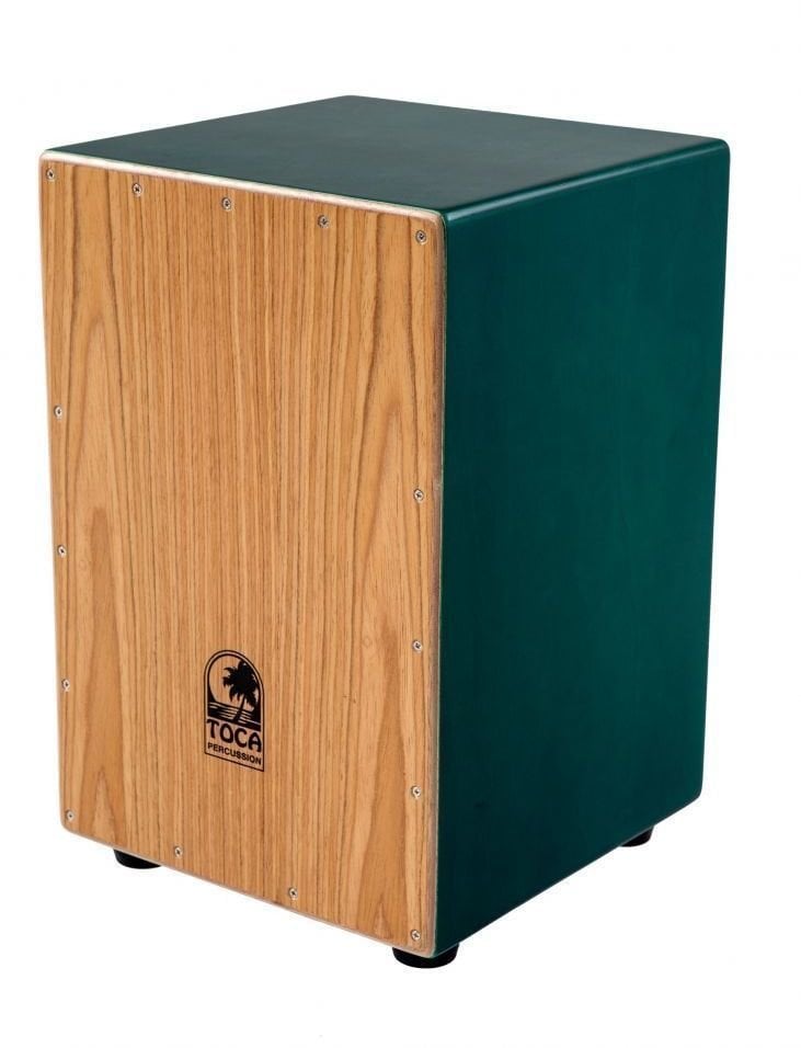 Кахони дървени Toca Percussion TCCJ-GR ColorSound Cajon Green