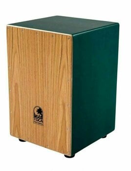 Кахони дървени Toca Percussion TCCJ-GR ColorSound Cajon Green - 1