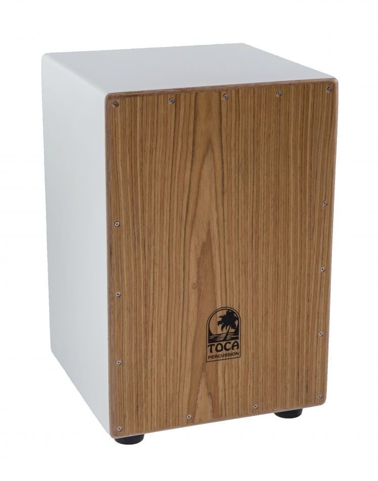 Кахони дървени Toca Percussion TCCJ-WH ColorSound Cajon White