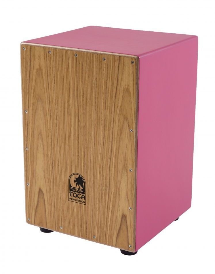 Кахони дървени Toca Percussion TCCJ-PK ColorSound Cajon Pink