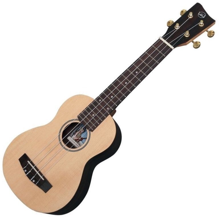 Szoprán ukulele VGS 512889 Szoprán ukulele Natural