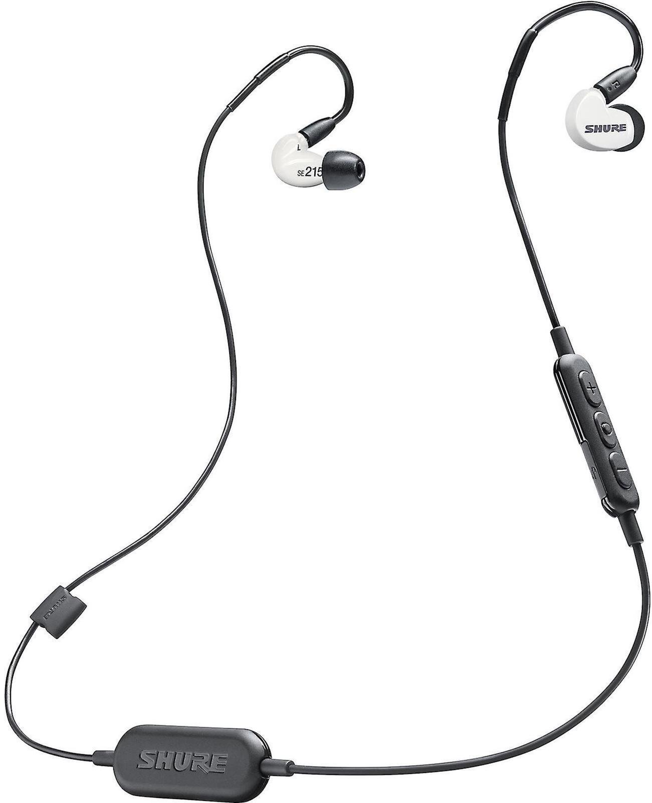 In-ear draadloze koptelefoon Shure SE215-BT1 Wit