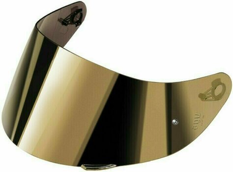 Acessórios para capacetes de motociclismo AGV K5 S/K3 SV (XS-S-MS) Viseira do capacete Iridium Gold - 1