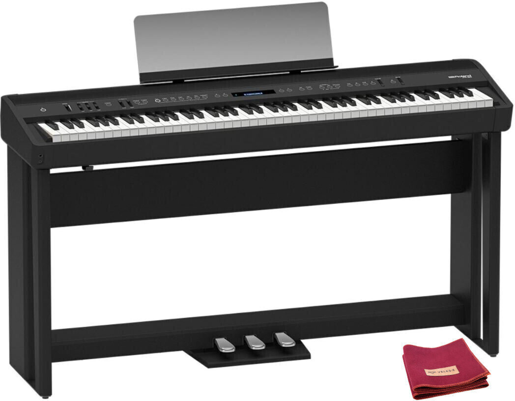 Cyfrowe stage pianino Roland FP-90 BK SET Cyfrowe stage pianino